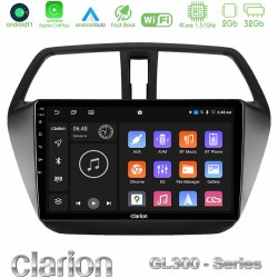 Clarion GL300 Series 4Core Android11 2+32GB Suzuki SX4 S-Cross Navigation Multimedia Tablet 9" Με Carplay & Android Auto Clarion GL300 Series 4Core Android11 2+32GB Suzuki SX4 S-Cross Navigation Multimedia Tablet 9" Με Carplay & Android Auto