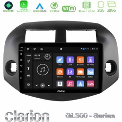 Clarion GL300 Series 4Core Android11 2+32GB Toyota Rav4 2006-2012 Navigation Multimedia Tablet 10" Με Carplay & Android Auto Clarion GL300 Series 4Core Android11 2+32GB Toyota Rav4 2006-2012 Navigation Multimedia Tablet 10" Με Carplay & Android Auto