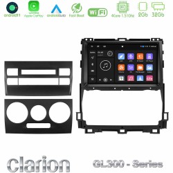 Clarion GL300 Series 4Core Android11 2+32GB Toyota Land Cruiser J120 2002-2009 Navigation Multimedia Tablet 9" Με Carplay & Android Auto Clarion GL300 Series 4Core Android11 2+32GB Toyota Land Cruiser J120 2002-2009 Navigation Multimedia Tablet 9" Με Carplay & Android Auto