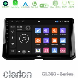 Clarion GL300 Series 4Core Android11 2+32GB Toyota Corolla 2019-2022 Navigation Multimedia Tablet 10" Με Carplay & Android Auto Clarion GL300 Series 4Core Android11 2+32GB Toyota Corolla 2019-2022 Navigation Multimedia Tablet 10" Με Carplay & Android Auto
