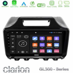 Clarion GL300 Series Toyota iQ 2008 – 2015 4Core Android11 2+32GB Navigation Multimedia Tablet 9" Με Carplay & Android Auto
