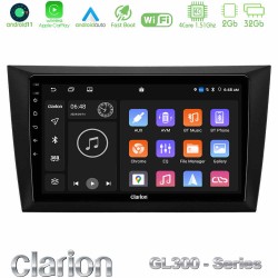 Clarion GL300 Series 4Core Android11 2+32GB Vw Golf 6 Navigation Multimedia Tablet 9" Με Carplay & Android Auto Clarion GL300 Series 4Core Android11 2+32GB Vw Golf 6 Navigation Multimedia Tablet 9" Με Carplay & Android Auto