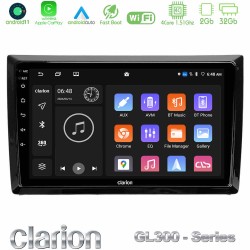 Clarion GL300 Series 4Core Android11 2+32GB VW Beetle Navigation Multimedia Tablet 9" Με Carplay & Android Auto Clarion GL300 Series 4Core Android11 2+32GB VW Beetle Navigation Multimedia Tablet 9" Με Carplay & Android Auto