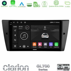 Clarion GL700 Series 8Core Android13 4+64GB BMW 3 Series 2006-2011 Navigation Multimedia Tablet 9" Με Carplay & Android Auto Clarion GL700 Series 8Core Android13 4+64GB BMW 3 Series 2006-2011 Navigation Multimedia Tablet 9" Με Carplay & Android Auto