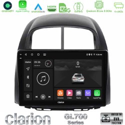 Clarion GL700 Series 8Core Android13 4+64GB Daihatsu Sirion/Subaru Justy Navigation Multimedia Tablet 10" Με Carplay & Android Auto