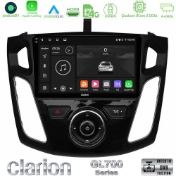 Clarion GL700 Series 8Core Android13 4+64GB Ford Focus 2012-2018 Navigation Multimedia Tablet 9" Με Carplay & Android Auto Clarion GL700 Series 8Core Android13 4+64GB Ford Focus 2012-2018 Navigation Multimedia Tablet 9" Με Carplay & Android Auto
