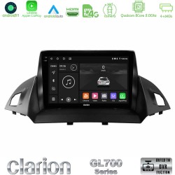 Clarion GL700 Series 8Core Android13 4+64GB Ford C-Max/Kuga Navigation Multimedia Tablet 9" Με Carplay & Android Auto Clarion GL700 Series 8Core Android13 4+64GB Ford C-Max/Kuga Navigation Multimedia Tablet 9" Με Carplay & Android Auto