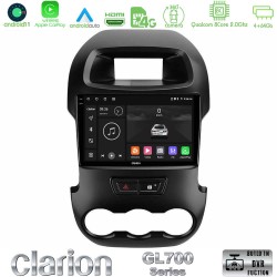 Clarion GL700 Series 8Core Android13 4+64GB Ford Ranger 2012-2016 Navigation Multimedia Tablet 9" Με Carplay & Android Auto Clarion GL700 Series 8Core Android13 4+64GB Ford Ranger 2012-2016 Navigation Multimedia Tablet 9" Με Carplay & Android Auto