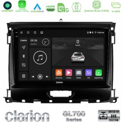 Clarion GL700 Series 8Core Android13 4+64GB Ford Ranger 2017-2022 Navigation Multimedia Tablet 9" Με Carplay & Android Auto Clarion GL700 Series 8Core Android13 4+64GB Ford Ranger 2017-2022 Navigation Multimedia Tablet 9" Με Carplay & Android Auto