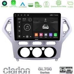 Clarion GL700 Series 8Core Android13 4+64GB Ford Mondeo 2007-2010 Manual A/C Navigation Multimedia Tablet 10" Με Carplay & Android Auto Clarion GL700 Series 8Core Android13 4+64GB Ford Mondeo 2007-2010 Manual A/C Navigation Multimedia Tablet 10" Με Carplay & Android Auto
