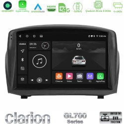 Clarion GL700 Series 8Core Android13 4+64GB Ford Fiesta 2008-2016 Navigation Multimedia Tablet 9" (Oem Style) Με Carplay & Android Auto Clarion GL700 Series 8Core Android13 4+64GB Ford Fiesta 2008-2016 Navigation Multimedia Tablet 9" (Oem Style) Με Carplay & Android Auto
