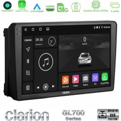 Clarion GL700 Series 8Core Android13 4+64GB Ford 2007-> Navigation Multimedia Tablet 9" Με Carplay & Android Auto