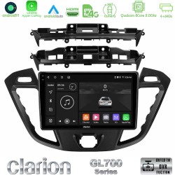 Clarion GL700 Series 8Core Android13 4+64GB Ford Transit Custom/Tourneo Custom Navigation Multimedia Tablet 9" Με Carplay & Android Auto Clarion GL700 Series 8Core Android13 4+64GB Ford Transit Custom/Tourneo Custom Navigation Multimedia Tablet 9" Με Carplay & Android Auto