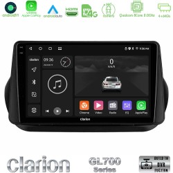 Clarion GL700 Series 8Core Android13 4+64GB Fiat Fiorino/Citroen Nemo/Peugeot Bipper Navigation Multimedia Tablet 10" Με Carplay & Android Auto Clarion GL700 Series 8Core Android13 4+64GB Fiat Fiorino/Citroen Nemo/Peugeot Bipper Navigation Multimedia Tablet 10" Με Carplay & Android Auto