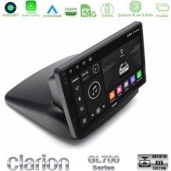 Clarion GL700 Series 8Core Android13 4+64GB Fiat Doblo 2002-2009 Navigation Multimedia Tablet 10" Με Carplay & Android Auto Clarion GL700 Series 8Core Android13 4+64GB Fiat Doblo 2002-2009 Navigation Multimedia Tablet 10" Με Carplay & Android Auto