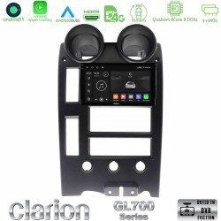 Clarion GL700 Series Hummer H2 2002-2007 8Core Android13 4+64GB Navigation Multimedia Tablet 9" Με Carplay & Android Auto