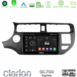 Clarion GL700 Series 8Core Android13 4+64GB Kia Rio 2011-2015 Navigation Multimedia Tablet 9" Με Carplay & Android Auto Clarion GL700 Series 8Core Android13 4+64GB Kia Rio 2011-2015 Navigation Multimedia Tablet 9" Με Carplay & Android Auto
