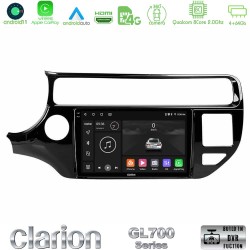 Clarion GL700 Series 8Core Android13 4+64GB Kia Rio 2015-2017 Navigation Multimedia Tablet 9" Με Carplay & Android Auto Clarion GL700 Series 8Core Android13 4+64GB Kia Rio 2015-2017 Navigation Multimedia Tablet 9" Με Carplay & Android Auto