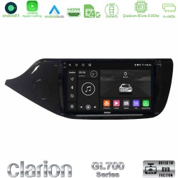 Clarion GL700 Series 8Core Android13 4+64GB Kia Ceed 2013-2017 Navigation Multimedia Tablet 9" Με Carplay & Android Auto