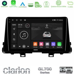 Clarion GL700 Series 8Core Android13 4+64GB Kia Picanto 2017-2021 Navigation Multimedia Tablet 9" Με Carplay & Android Auto