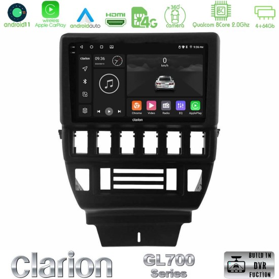 Clarion GL700 Series 8Core Android13 4+64GB Lada Niva Navigation Multimedia Tablet 9" Με Carplay & Android Auto