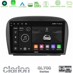Clarion GL700 Series 8Core Android13 4+64GB Mercedes SL Class 2005-2011 Navigation Multimedia Tablet 9" Με Carplay & Android Auto Clarion GL700 Series 8Core Android13 4+64GB Mercedes SL Class 2005-2011 Navigation Multimedia Tablet 9" Με Carplay & Android Auto
