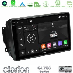 Clarion GL700 Series 8Core Android13 4+64GB Mercedes C/CLK/G Class (W203/W209) Navigation Multimedia Tablet 9" Με Carplay & Android Auto Clarion GL700 Series 8Core Android13 4+64GB Mercedes C/CLK/G Class (W203/W209) Navigation Multimedia Tablet 9" Με Carplay & Android Auto