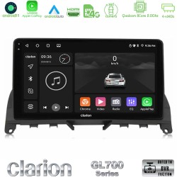 Clarion GL700 Series 8Core Android13 4+64GB Mercedes C Class W204 Navigation Multimedia Tablet 9" Με Carplay & Android Auto Clarion GL700 Series 8Core Android13 4+64GB Mercedes C Class W204 Navigation Multimedia Tablet 9" Με Carplay & Android Auto