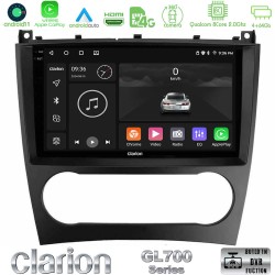 Clarion GL700 Series 8Core Android13 4+64GB Mercedes W203 Facelift Navigation Multimedia Tablet 9" Με Carplay & Android Auto Clarion GL700 Series 8Core Android13 4+64GB Mercedes W203 Facelift Navigation Multimedia Tablet 9" Με Carplay & Android Auto