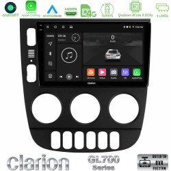 Clarion GL700 Series 8Core Android13 4+64GB Mercedes ML Class 1998-2005 Navigation Multimedia Tablet 9" Με Carplay & Android Auto