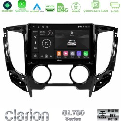 Clarion GL700 Series 8Core Android13 4+64GB Mitsubishi L200 2016-> & Fiat Fullback (Manual A/C) Navigation Multimedia Tablet 9" Με Carplay & Android Auto Clarion GL700 Series 8Core Android13 4+64GB Mitsubishi L200 2016-> & Fiat Fullback (Manual A/C) Navigation Multimedia Tablet 9" Με Carplay & Android Auto