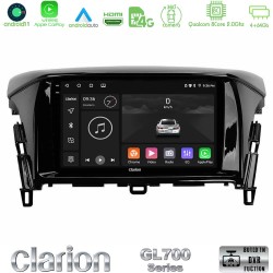 Clarion GL700 Series 8Core Android13 4+64GB Mitsubishi Eclipse Cross Navigation Multimedia Tablet 9" Με Carplay & Android Auto Clarion GL700 Series 8Core Android13 4+64GB Mitsubishi Eclipse Cross Navigation Multimedia Tablet 9" Με Carplay & Android Auto