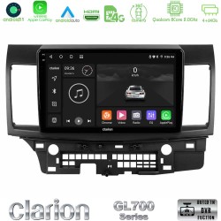 Clarion GL700 Series 8Core Android13 4+64GB Mitsubishi Lancer 2008 – 2015 Navigation Multimedia Tablet 10" Με Carplay & Android Auto Clarion GL700 Series 8Core Android13 4+64GB Mitsubishi Lancer 2008 – 2015 Navigation Multimedia Tablet 10" Με Carplay & Android Auto
