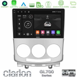 Clarion GL700 Series Mazda 5 2004-2010 8Core Android13 4+64GB Navigation Multimedia Tablet 9" Με Carplay & Android Auto