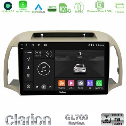 Clarion GL700 Series 8Core Android13 4+64GB Nissan Micra K12 2002-2010 Navigation Multimedia Tablet 9" Με Carplay & Android Auto Clarion GL700 Series 8Core Android13 4+64GB Nissan Micra K12 2002-2010 Navigation Multimedia Tablet 9" Με Carplay & Android Auto