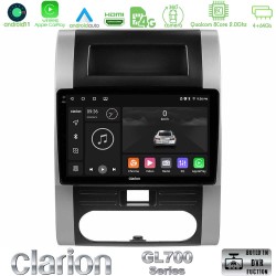 Clarion GL700 Series 8Core Android13 4+64GB Nissan X-Trail T31 Navigation Multimedia Tablet 10" Με Carplay & Android Auto