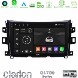 Clarion GL700 Series 8Core Android13 4+64GB Nissan Navara NP300 Navigation Multimedia Tablet 9" Με Carplay & Android Auto Clarion GL700 Series 8Core Android13 4+64GB Nissan Navara NP300 Navigation Multimedia Tablet 9" Με Carplay & Android Auto