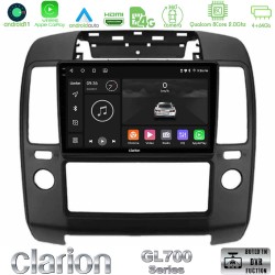 Clarion GL700 Series 8Core Android13 4+64GB Nissan Navara Navigation Multimedia Tablet 9" Με Carplay & Android Auto Clarion GL700 Series 8Core Android13 4+64GB Nissan Navara Navigation Multimedia Tablet 9" Με Carplay & Android Auto