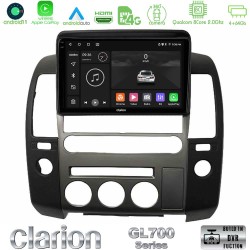 Clarion GL700 Series 8Core Android13 4+64GB Nissan Navara D40 2006-2012 (με εργ.οθόνη) Navigation Multimedia Tablet 9" Με Carplay & Android Auto Clarion GL700 Series 8Core Android13 4+64GB Nissan Navara D40 2006-2012 (με εργ.οθόνη) Navigation Multimedia Tablet 9" Με Carplay & Android Auto