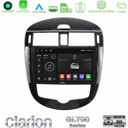 Clarion GL700 Series 8Core Android13 4+64GB Nissan Pulsar 2015-2018 Navigation Multimedia Tablet 9" Με Carplay & Android Auto Clarion GL700 Series 8Core Android13 4+64GB Nissan Pulsar 2015-2018 Navigation Multimedia Tablet 9" Με Carplay & Android Auto
