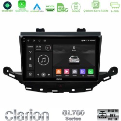 Clarion GL700 Series 8Core Android13 4+64GB Opel Astra K 2015-2019 Navigation Multimedia Tablet 9" Με Carplay & Android Auto