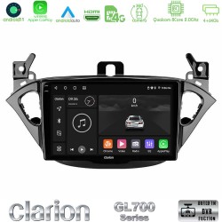 Clarion GL700 Series 8Core Android13 4+64GB Opel Corsa E/Adam Navigation Multimedia Tablet 9" Με Carplay & Android Auto