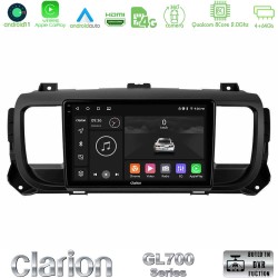 Clarion GL700 Series 8Core Android13 4+64GB Citroen/Peugeot/Opel/Toyota Navigation Multimedia Tablet 9" Με Carplay & Android Auto Clarion GL700 Series 8Core Android13 4+64GB Citroen/Peugeot/Opel/Toyota Navigation Multimedia Tablet 9" Με Carplay & Android Auto