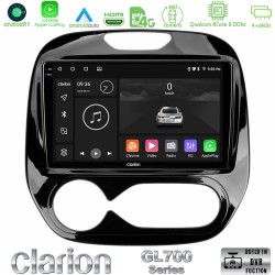Clarion GL700 Series 8Core Android13 4+64GB Renault Captur 2013-2019 Navigation Multimedia Tablet 9" Με Carplay & Android Auto Clarion GL700 Series 8Core Android13 4+64GB Renault Captur 2013-2019 Navigation Multimedia Tablet 9" Με Carplay & Android Auto