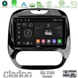 Clarion GL700 Series 8Core Android13 4+64GB Renault Captur 2013-2019 (Manual AC) Navigation Multimedia Tablet 9" Με Carplay & Android Auto Clarion GL700 Series 8Core Android13 4+64GB Renault Captur 2013-2019 (Manual AC) Navigation Multimedia Tablet 9" Με Carplay & Android Auto