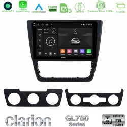 Clarion GL700 Series 8Core Android13 4+64GB Skoda Yeti 2009-> Navigation Multimedia Tablet 10" Με Carplay & Android Auto Clarion GL700 Series 8Core Android13 4+64GB Skoda Yeti 2009-> Navigation Multimedia Tablet 10" Με Carplay & Android Auto