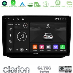 Clarion GL700 Series 8Core Android13 4+64GB Skoda Fabia 2007-2014 Navigation Multimedia Tablet 10" Με Carplay & Android Auto Clarion GL700 Series 8Core Android13 4+64GB Skoda Fabia 2007-2014 Navigation Multimedia Tablet 10" Με Carplay & Android Auto