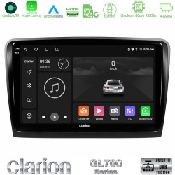 Clarion GL700 Series 8Core Android13 4+64GB Skoda Superb 2008-2015 Navigation Multimedia Tablet 10" Με Carplay & Android Auto Clarion GL700 Series 8Core Android13 4+64GB Skoda Superb 2008-2015 Navigation Multimedia Tablet 10" Με Carplay & Android Auto