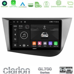 Clarion GL700 Series 8Core Android13 4+64GB Seat Leon Navigation Multimedia Tablet 9" Με Carplay & Android Auto Clarion GL700 Series 8Core Android13 4+64GB Seat Leon Navigation Multimedia Tablet 9" Με Carplay & Android Auto