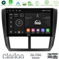Clarion GL700 Series 8Core Android13 4+64GB Subaru Forester Navigation Multimedia Tablet 9" Με Carplay & Android Auto